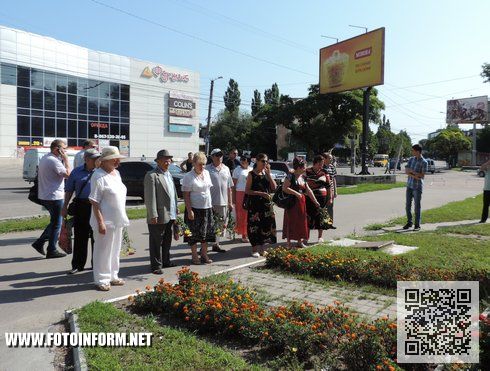 Кіровоград: радянські офіцери провели мітинг (ФОТО)